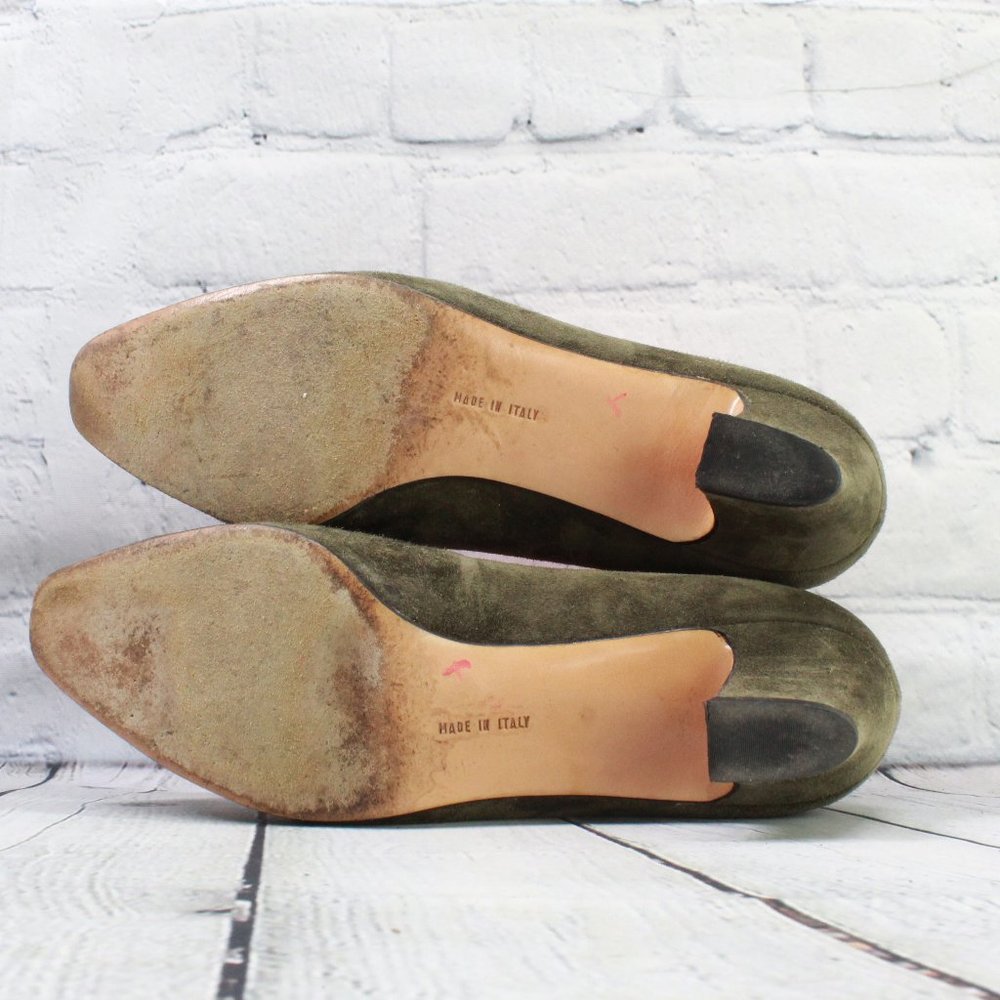Salvatore Ferragamo Low Heel Pumps Shoes Sz 7.5 B - Picture 8 of 9